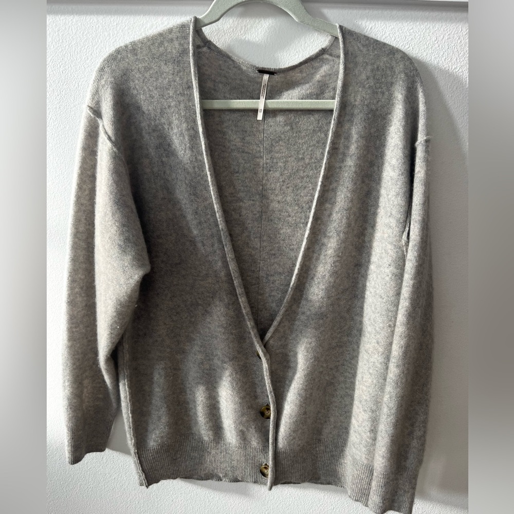 Free people cashmere cardigan